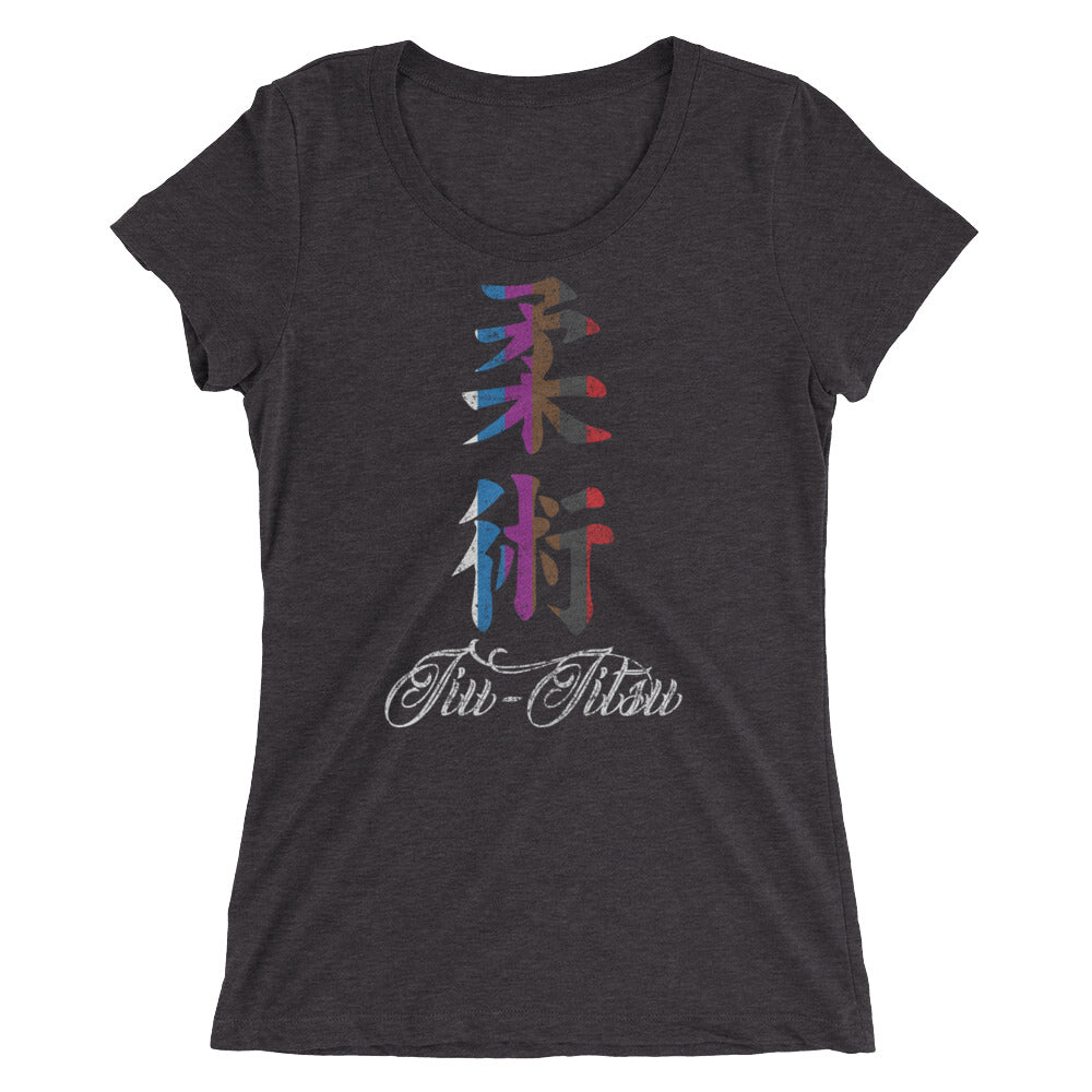 ladies jiu jitsu tee