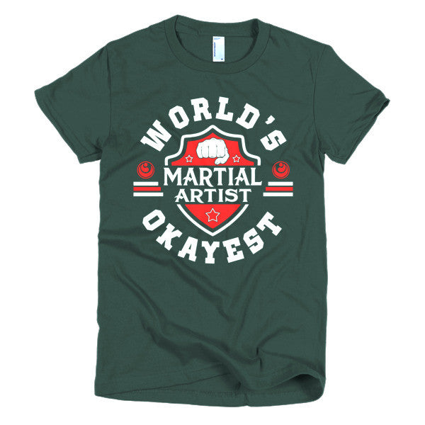 green mma tee