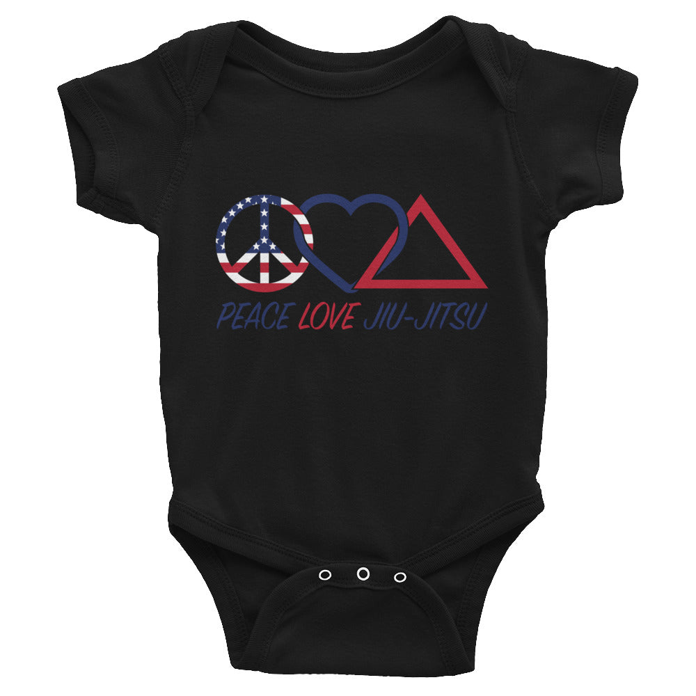 Peace Love Jiu Jitsu Onesie