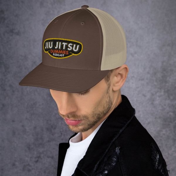 brown jiu-jitsu hat