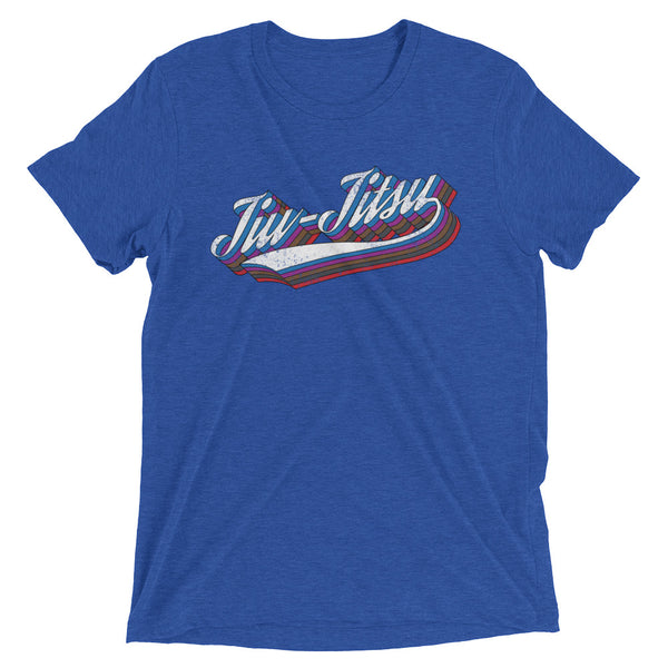 blue bjj tee