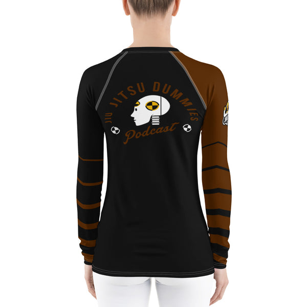 brown rash guard