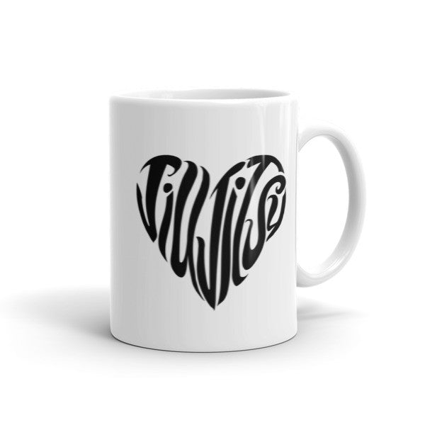 Jiu Jitsu Heart Mug