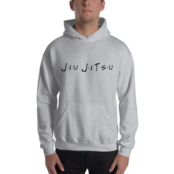 friends jiu jitsu hoodie