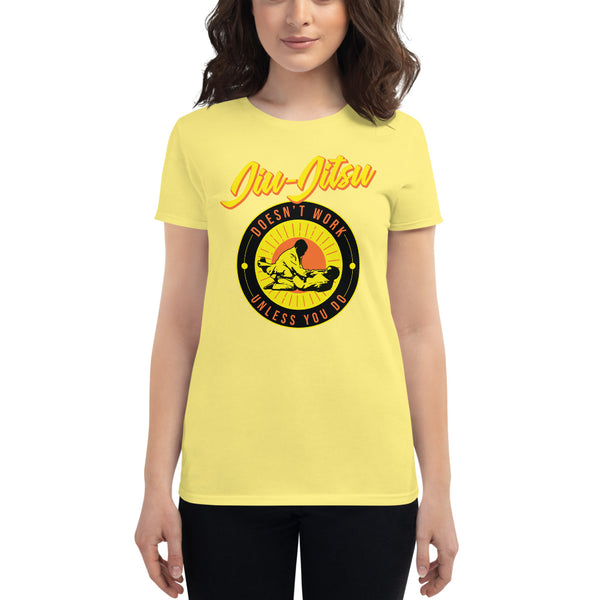yellow jiu-jitsu tee