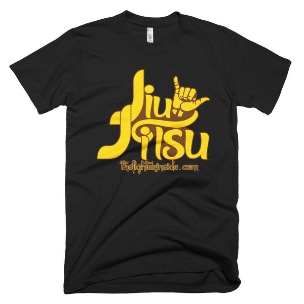 black bjj tee