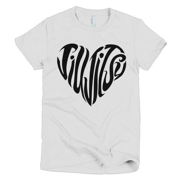 Jiu Jitsu Heart womens t-shirt
