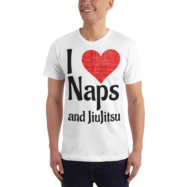 I Love Naps and Jiu Jitsu t-shirt Short sleeve men's