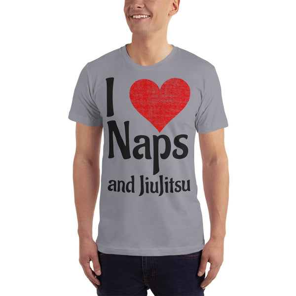 I Love Naps and Jiu Jitsu t-shirt Short sleeve men's