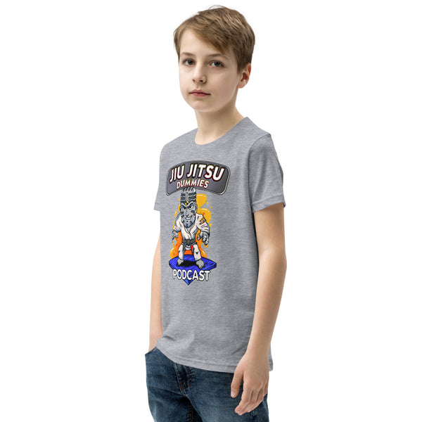 Jiu Jitsu Dummies Podcast Mic Youth Short Sleeve T-Shirt