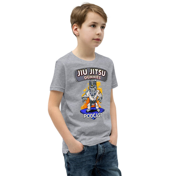 Jiu Jitsu Dummies Podcast Mic Youth Short Sleeve T-Shirt