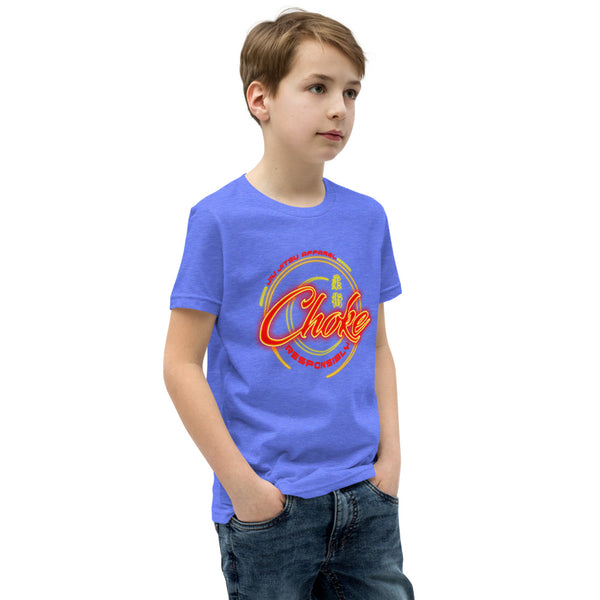 Choke Responsibly Neon Youth Short Sleeve T-Shirt