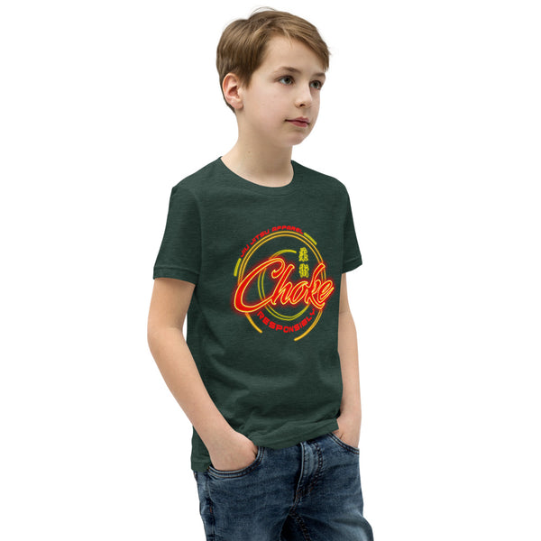 Choke Responsibly Neon Youth Short Sleeve T-Shirt