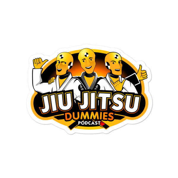 Jiu Jitsu Dummies Podcast Sticker