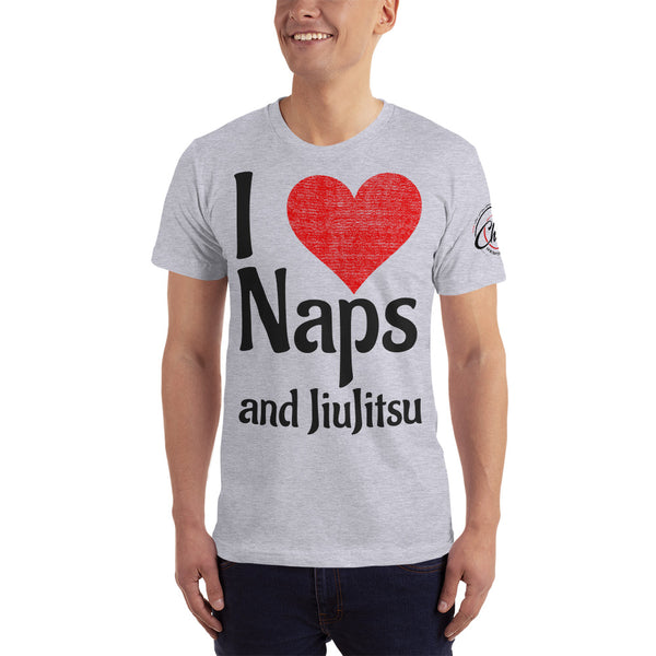 I Love Naps and Jiu Jitsu t-shirt Short sleeve men's
