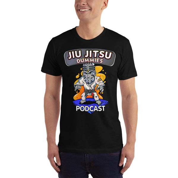 Jiu Jitsu Dummies Podcast Mic T-Shirt