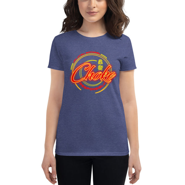 Choke Responsibly Neon Women's short sleeve t-shirt